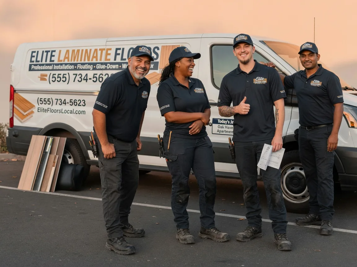Laminate flooring installation company in Crystal, MI